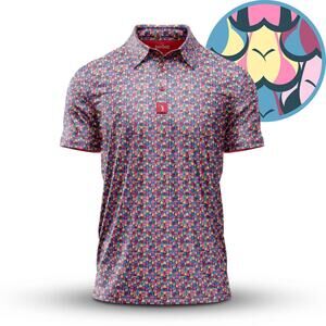 Bogey Bros Golf Co - Eyes Up Here - Shagadelic - Polo